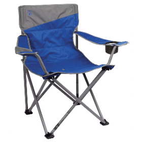 Coleman Big &Amp; Tall Quad Camping Chair - Blue