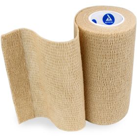 Sensi Wrap, Self-Adherent - Latex Free, 4" X 5 Yds Tan, 1 Each