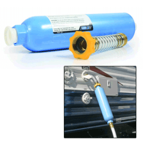 Camco Tastepure Kdf/Carbon Water Filter W/Flexible Hose Protector