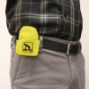 Cpr Yellow Beltloop Keychain Backpack With Faceshield, Gloves, And Cleansing Wipes