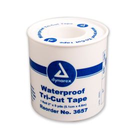 First Aid Tape, 3-Cut (Tri-Cut) Plastic Spool, 1 Each