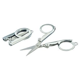 Folding Scissors, 3-1/2" (2” Folded), Stainless Steel