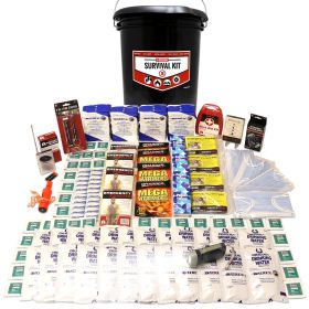 4 Person Necessity Survival Kit, Bucket And Lid
