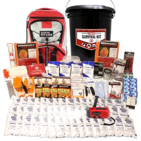 4 Person Comfort Survival Kit, Bucket And Lid