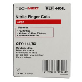 Latex Free Finger Cots - Large, Bag Of 144