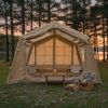 8 m Â² Inflatable Tents for Camping, Blow Up Tent with Hand Pump, Easy Setup InflatableTent 4 Season Tent