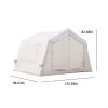 8 m Â² Inflatable Tents for Camping, Blow Up Tent with Hand Pump, Easy Setup InflatableTent 4 Season Tent