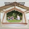 8 Person Inflatable Tents for Camping with canopy, Blow Up Tent with Hand Pump, Easy Setup InflatableTent 4 Season Tent