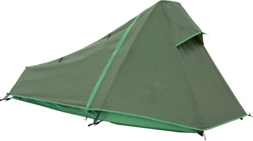 1 Person 3 Season Ultralight Backpacking Tent (Color: Green)